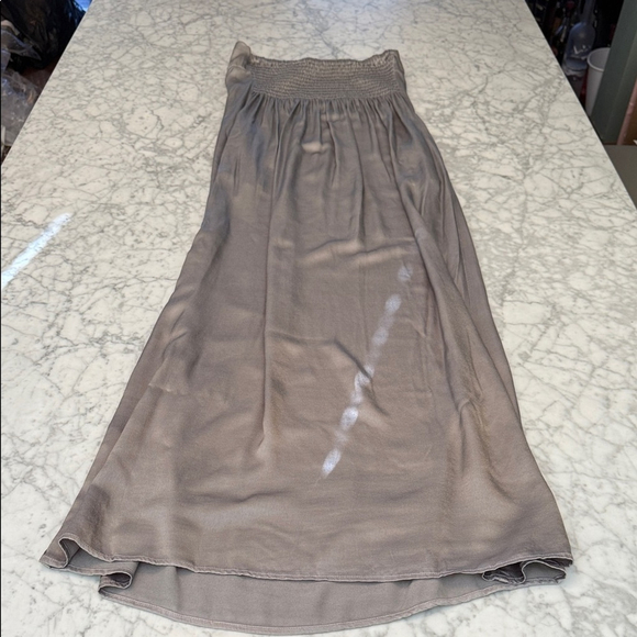 Young Fabulous & Broke Nila Strapless Maxi Dress, Silver - Picture 7 of 8